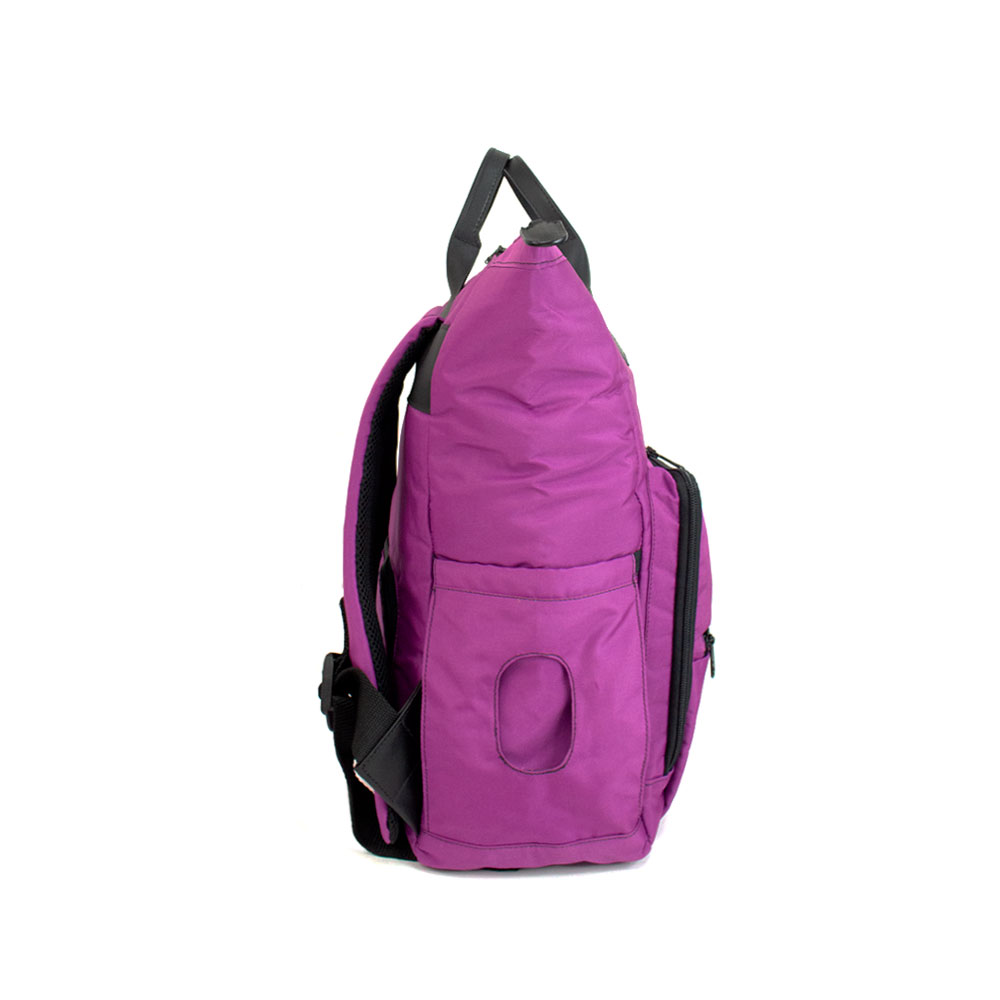 MOCHILA PAÑALERA REEBAG YTC UVA