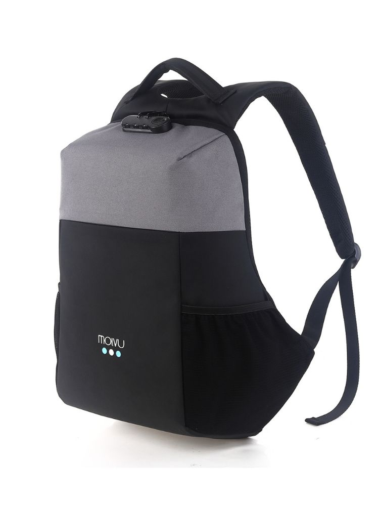 Mochila Molvu Go Gris Oscuro