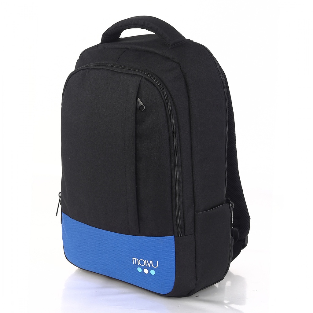 Mochila Molvu U2 Negro Azul