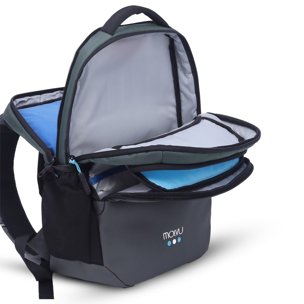 MOCHILA MOLVU GRIS