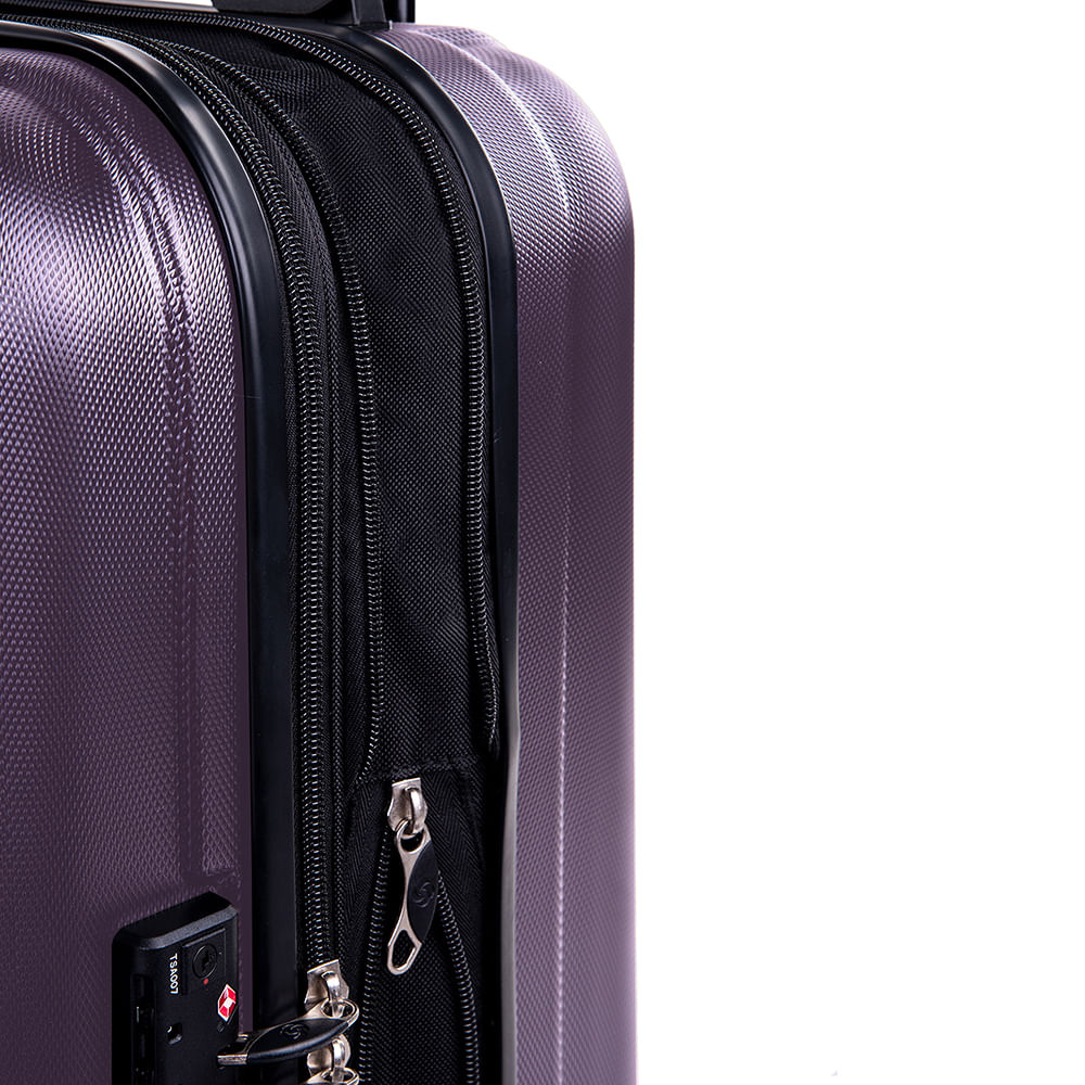 MALETA 20" FIERO 2.0 SPINNER PURPLE