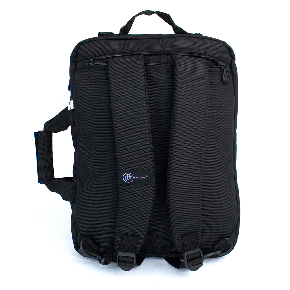PORTAFOLIO TIPO MOCHILA NEGRA