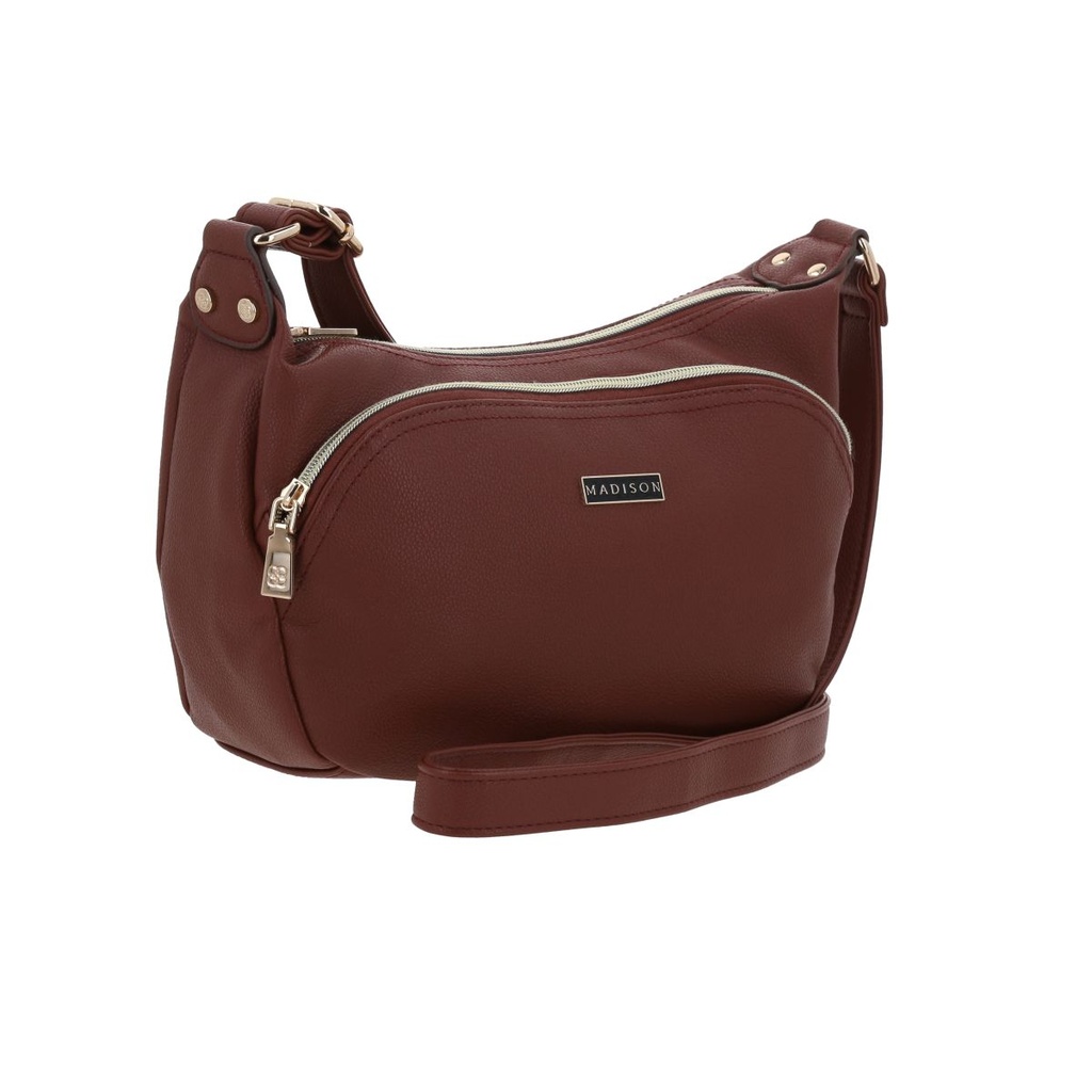 Bolso Bandolero Madison Tinto Malana