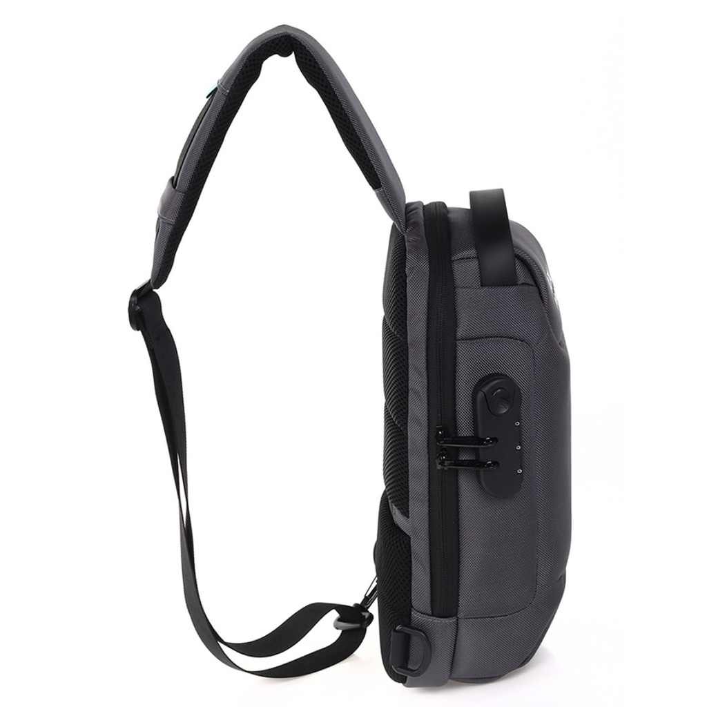 Bolso De Espalda Molvu Go Mini Gris