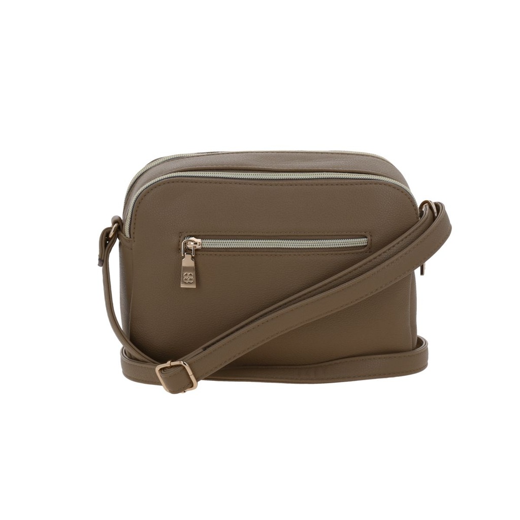 Bolso Bandolero Taupe Madison