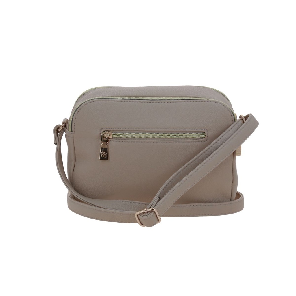Bolso Bandolero Beige Madison