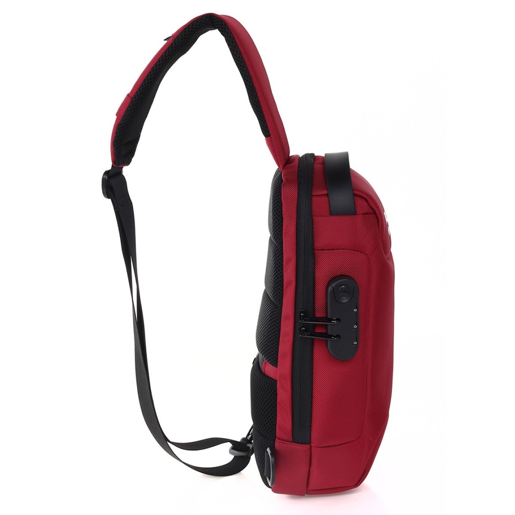 Bolso De Espalda Molvu Go Mini Rojo