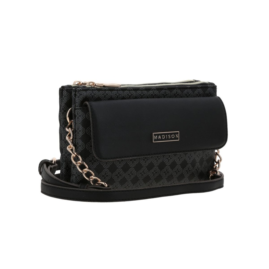 Bolso Bandolero Madison Negro
