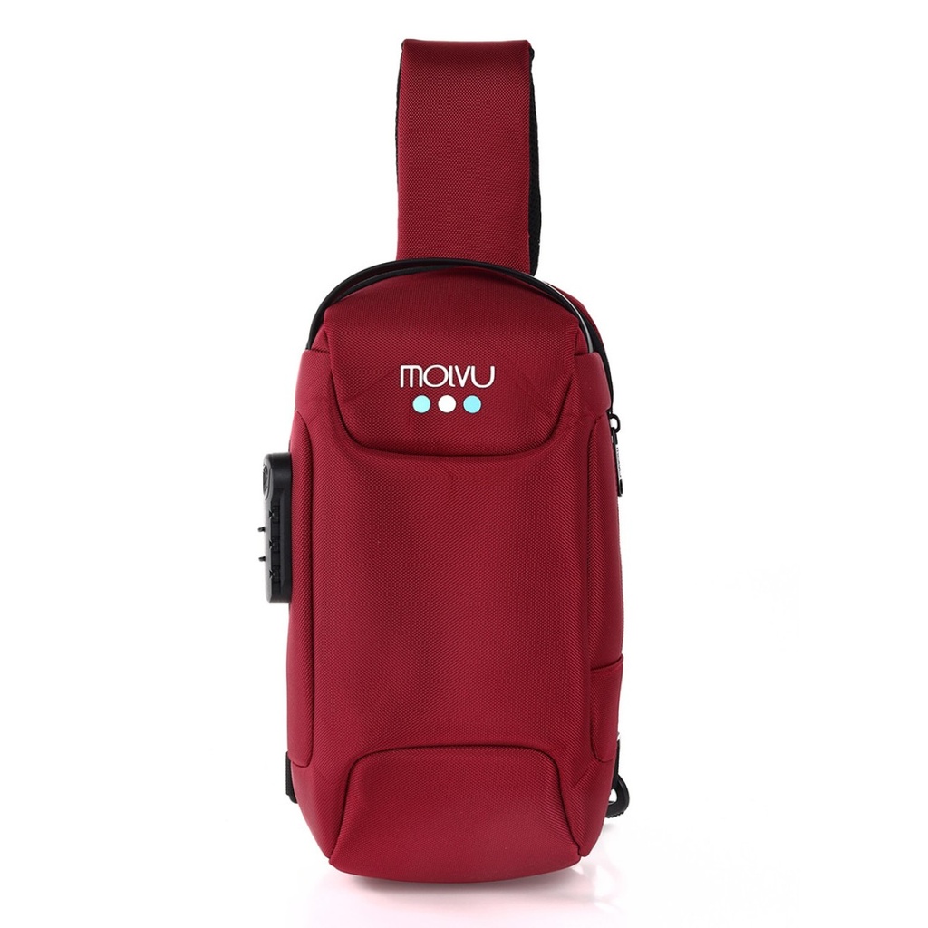 Bolso De Espalda Molvu Go Mini Rojo