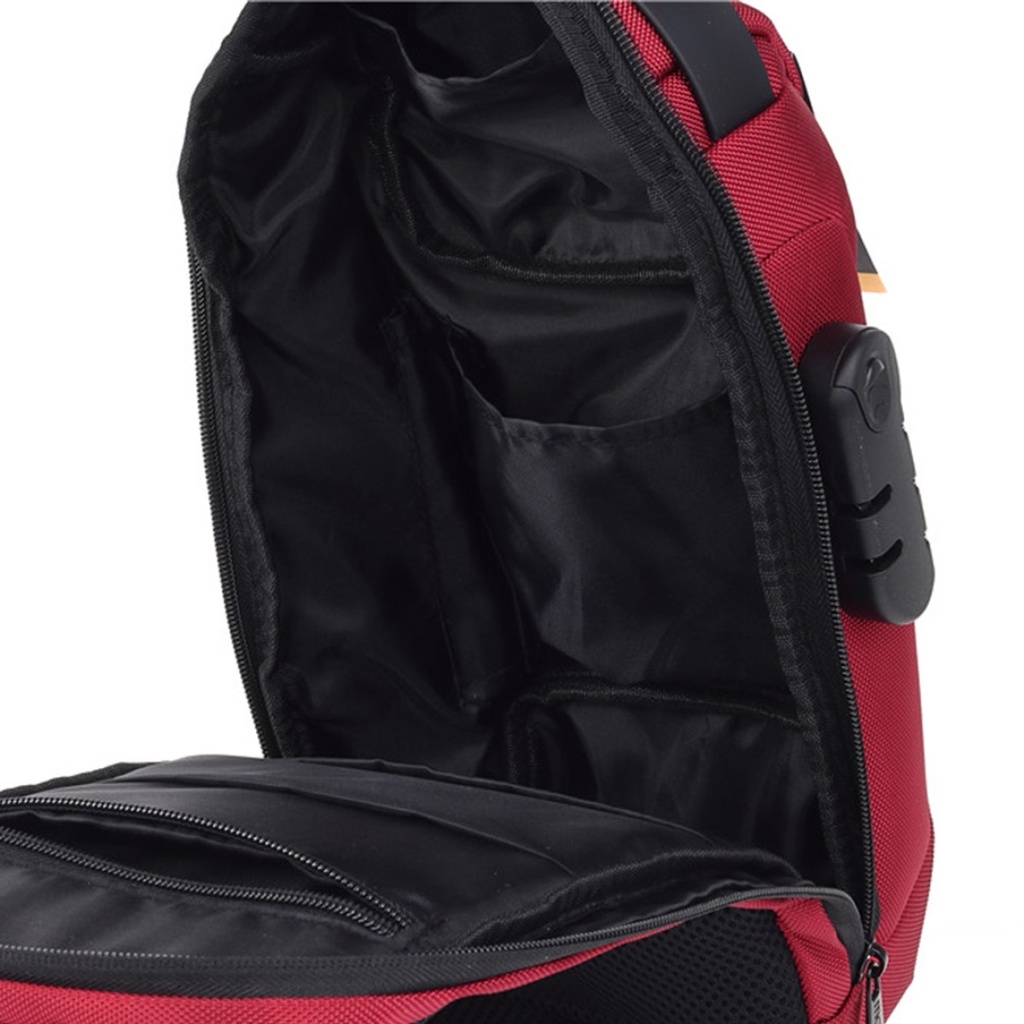 Bolso De Espalda Molvu Go Mini Rojo