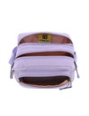 Bolso Tipo Bandolero Lila 1818 Zlip