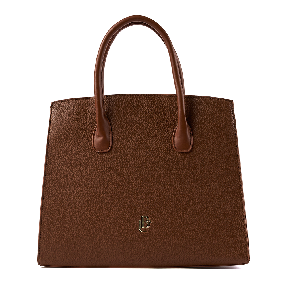 Bolso LB Satchel Amanda Café