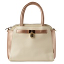 Bolso LB Tipo Satchel Aylen Oro Rosa
