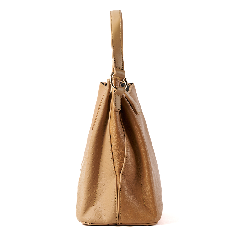 Bolso LB Tipo Hobo Georgina Beige