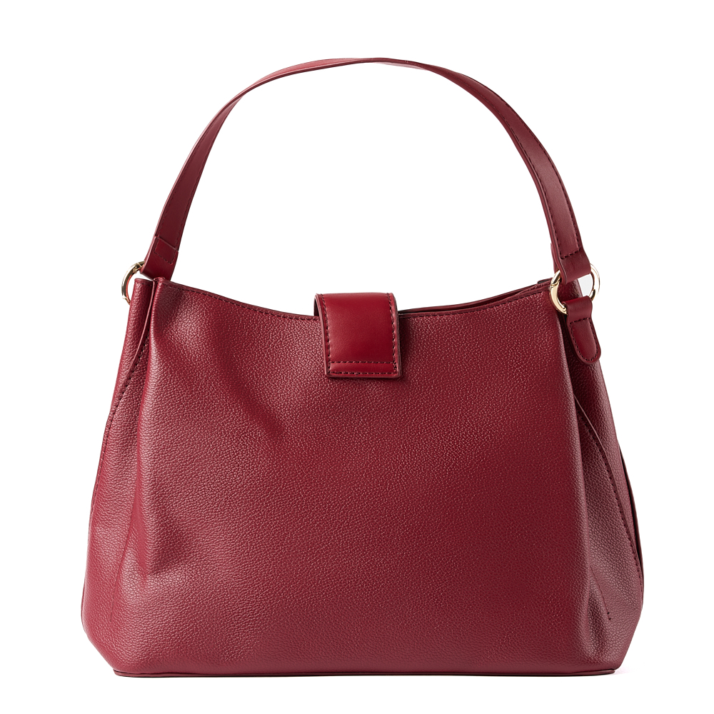 Bolso LB Tipo Hobo Georgina Burdeos