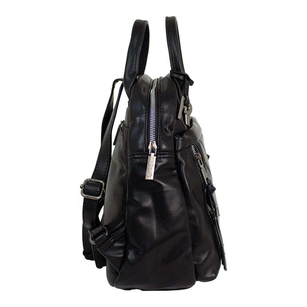 Bolso Tipo Mochila Refresh Jess Negro
