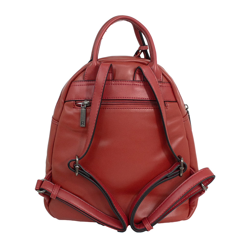 Bolso Tipo Mochila Refresh Jess Rojo