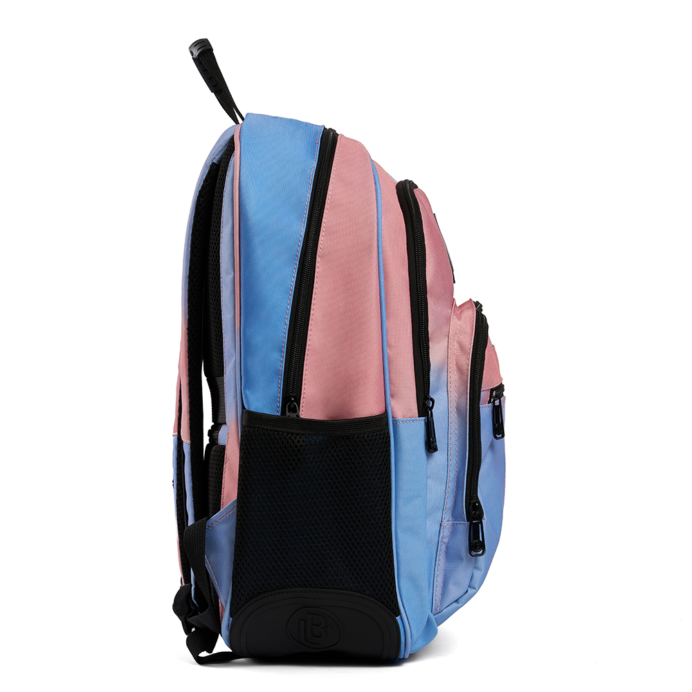 Mochila LB Axon Celeste Rosa