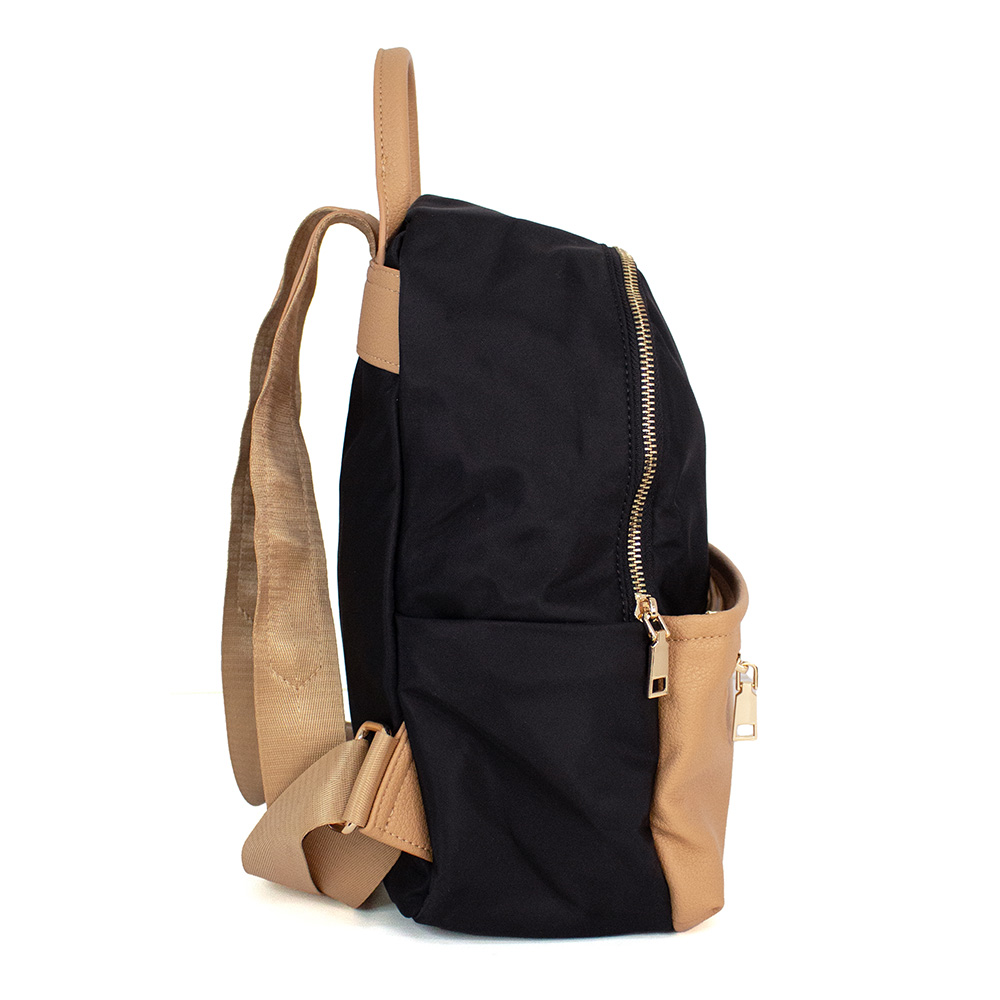 Bolso LB Tipo Mochila Jessica Taupe