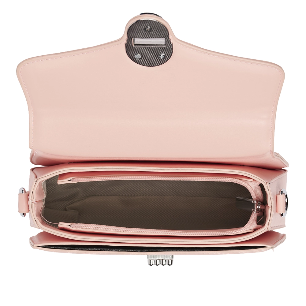 Bolso Tipo Bandolero Madelin Secret Rosa