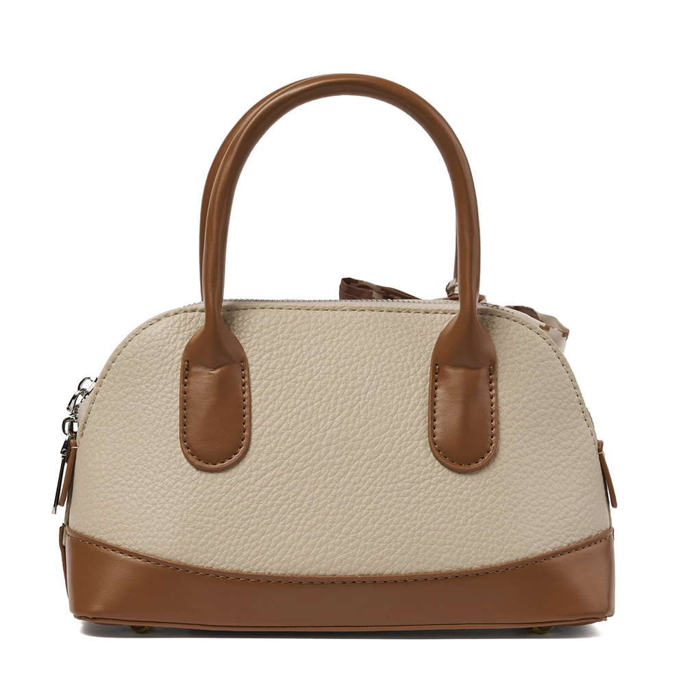 Bolso Madelin Tipo Bandolero Bowling Beige