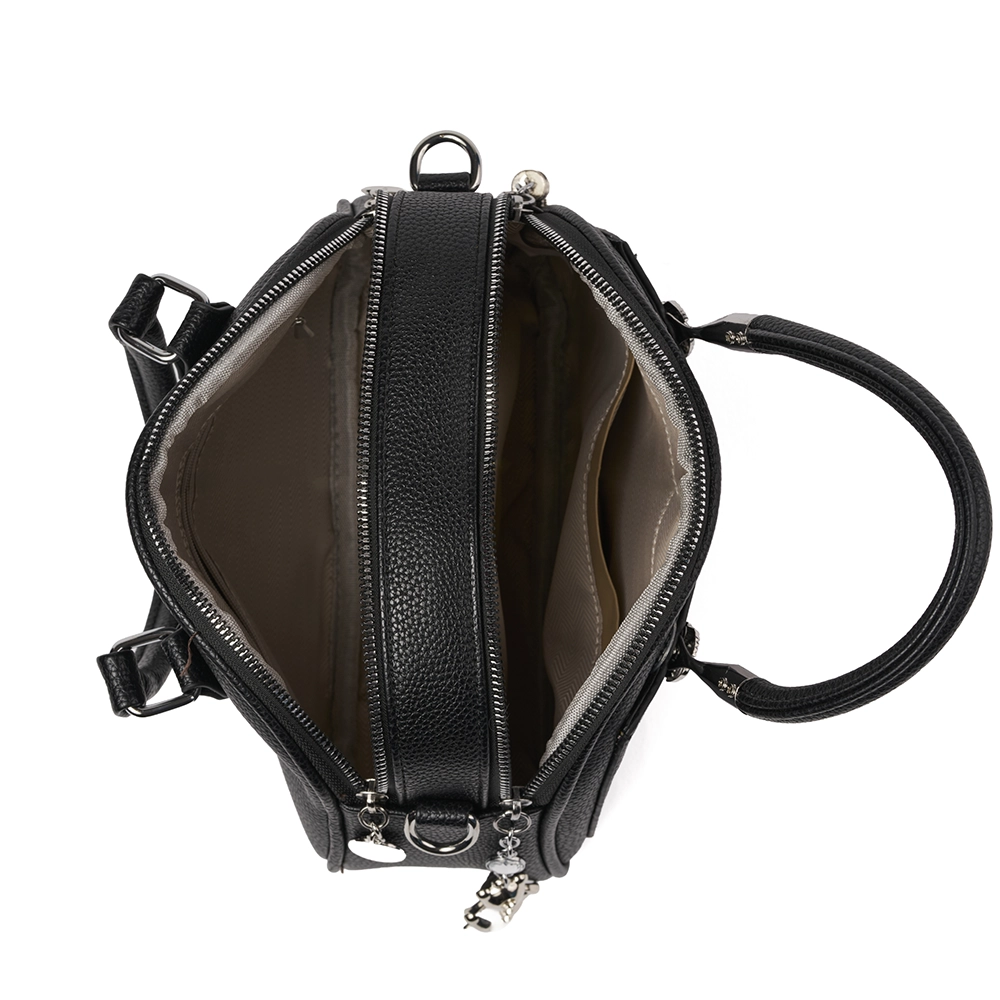 Bolso Madelin Tipo Bandolero Vekis Negro