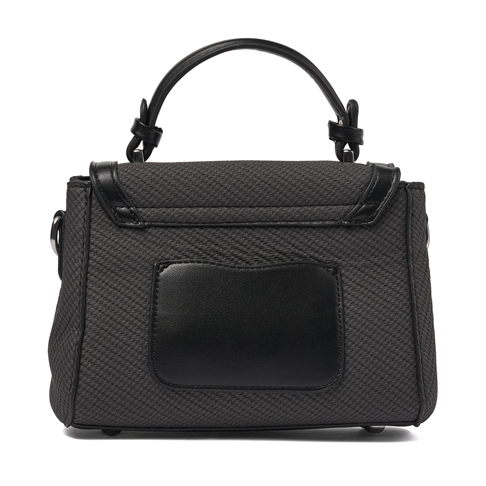 Bolso Tipo Bandolero Madelin Negro