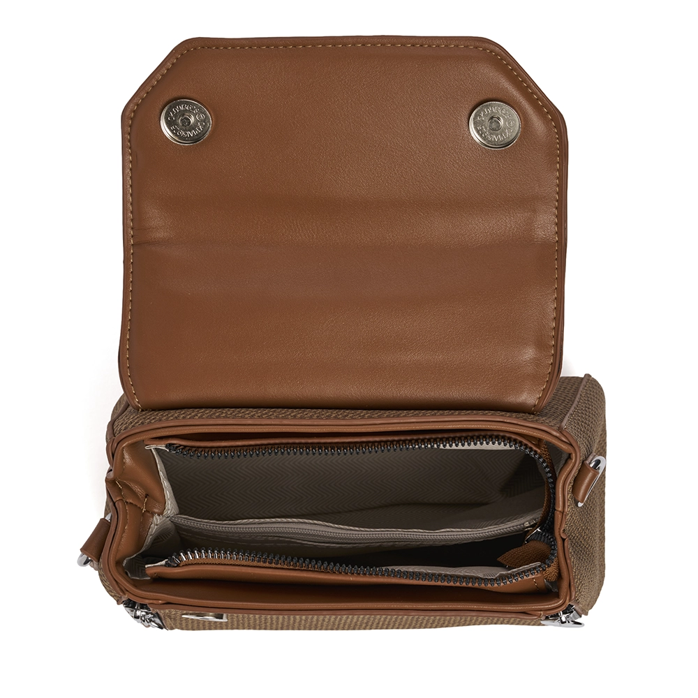Bolso Tipo Bandolero Madelin Café