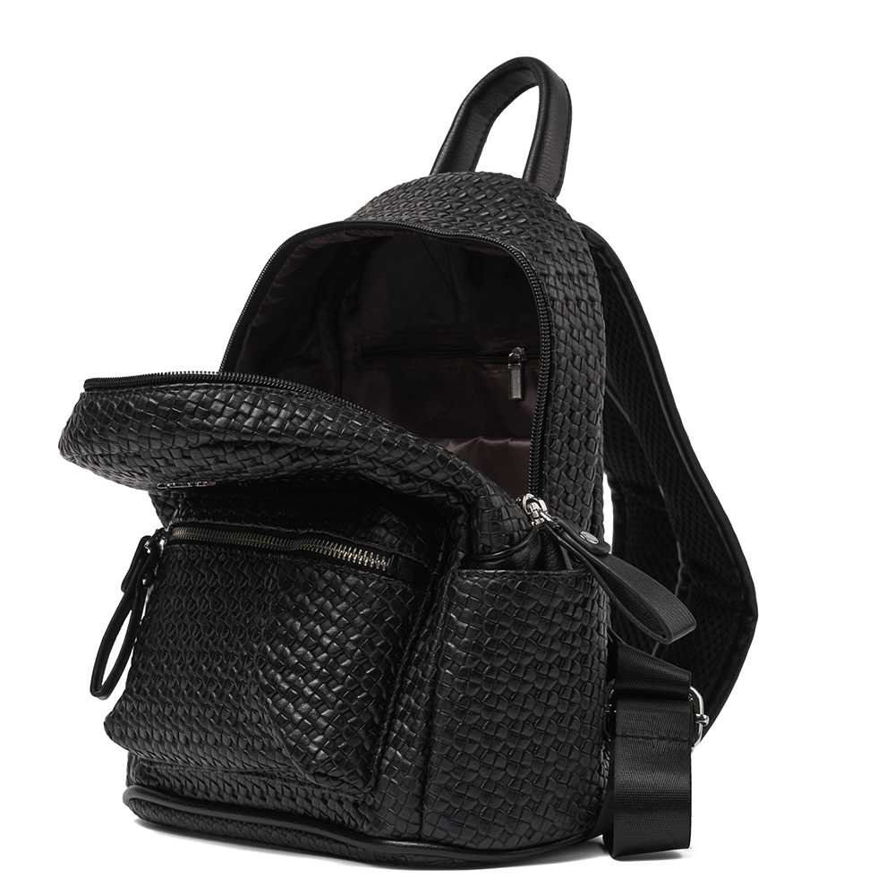 Bolso Madelin Tipo Mochila Dayana Negro