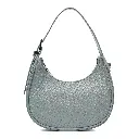 Bolso Madelin Tipo Baguette Jury Celeste