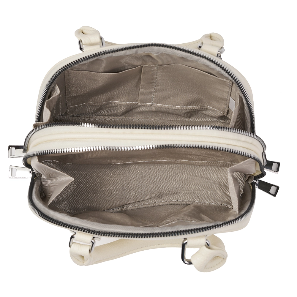 Bolso Madelin Tipo Bandolero Zarita Blanco