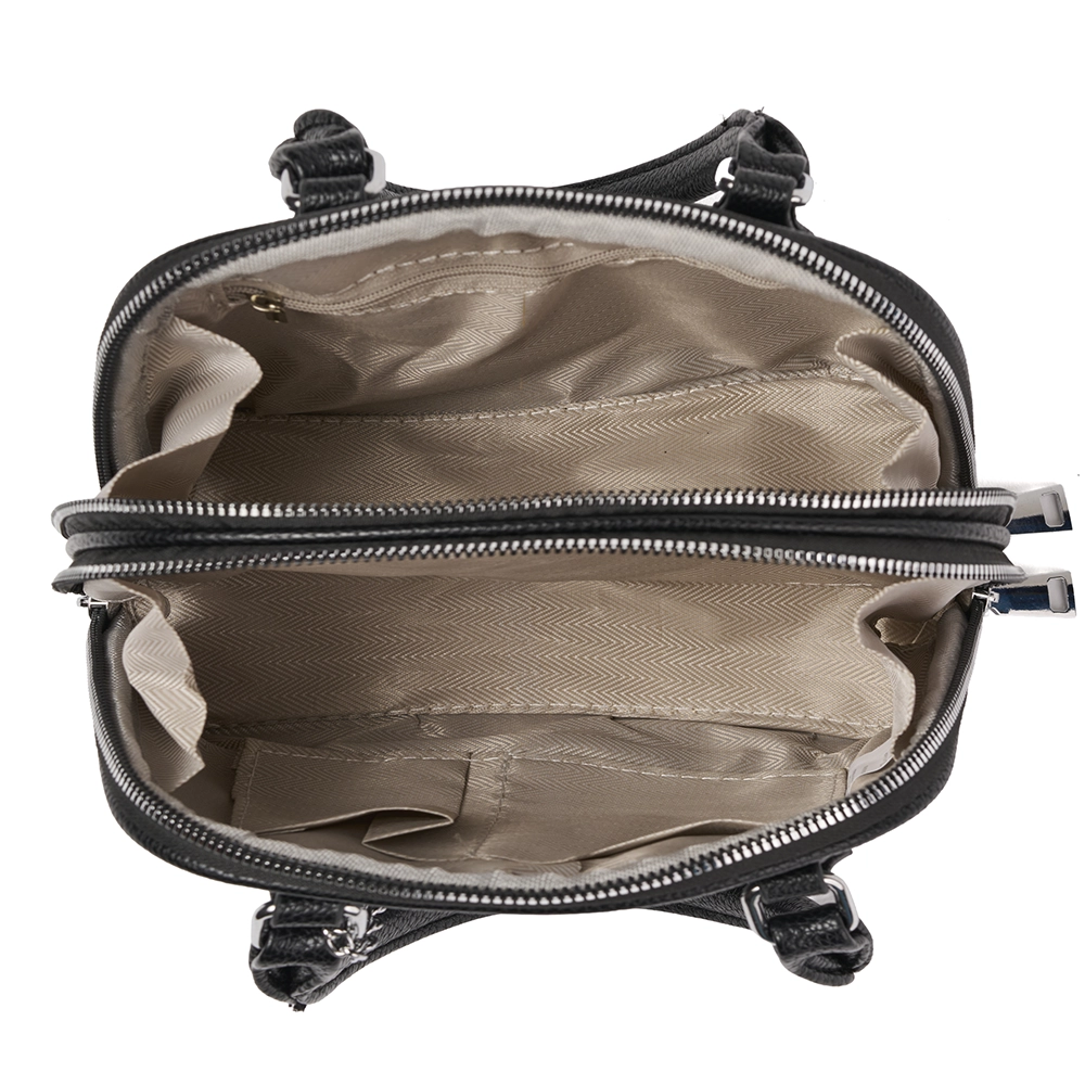 Bolso Madelin Tipo Bandolero Zarita Negro