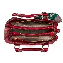 Bolso Madelin Tipo Satchel Rojo