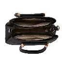 Bolso Madelin Tipo Satchel Vanessa Negro
