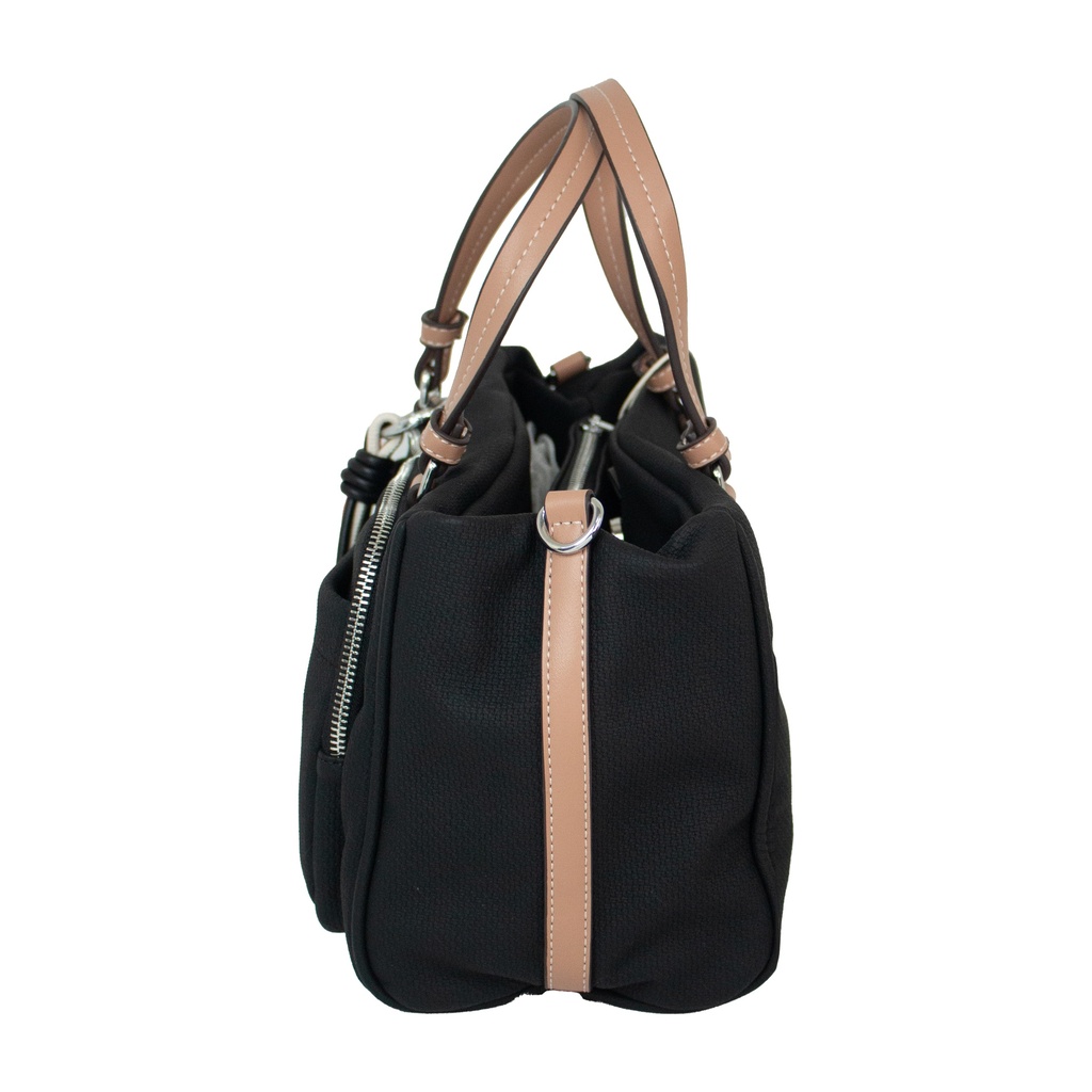 Bolso LB Tipo Bandolero Everet Negro