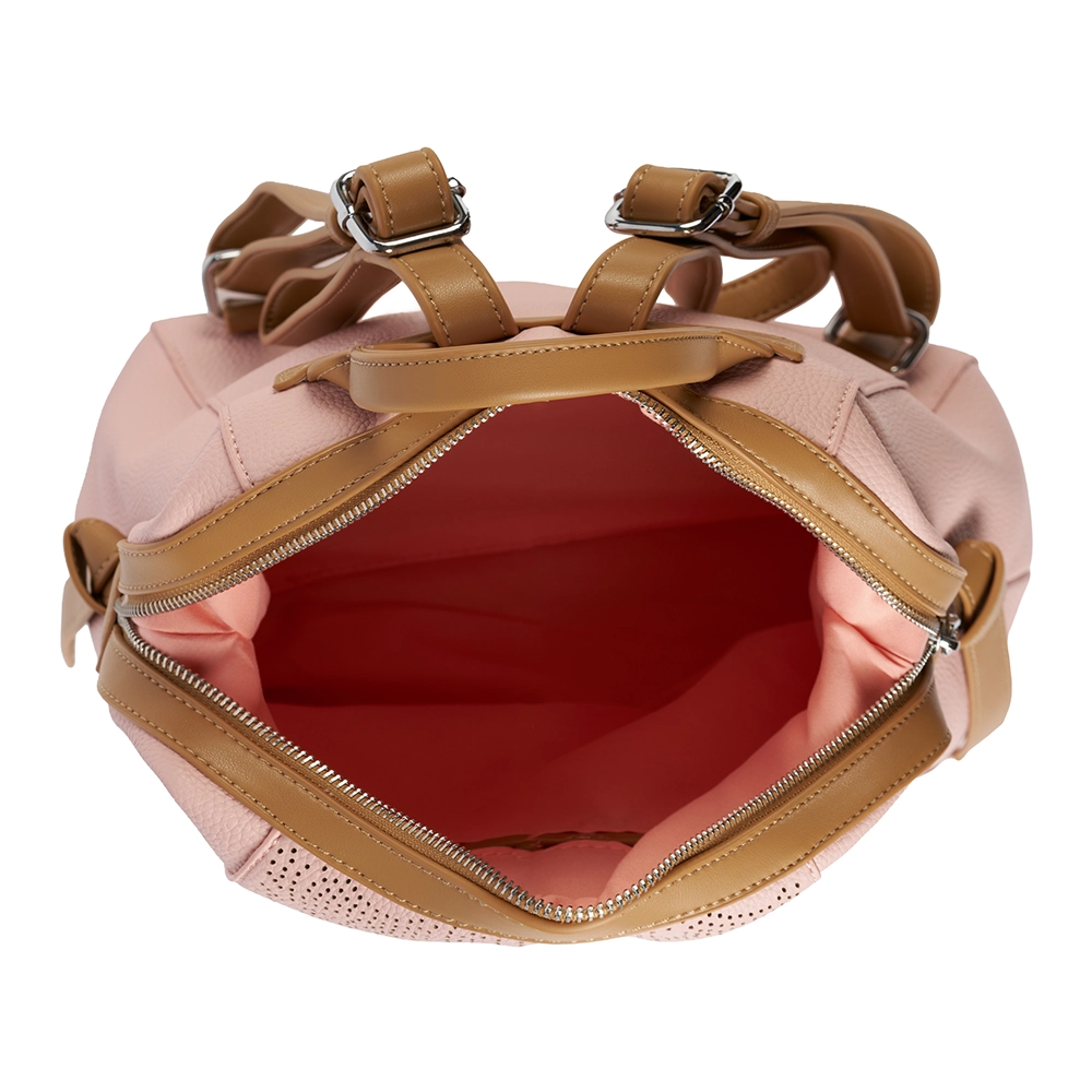 Bolso LB Tipo Mochila Sophie Rosado