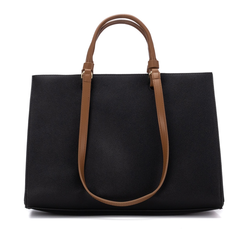 Bolso LB Tipo Satchel Valentina Negro