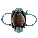 Bolso LB Tipo Satchel Dina Celeste