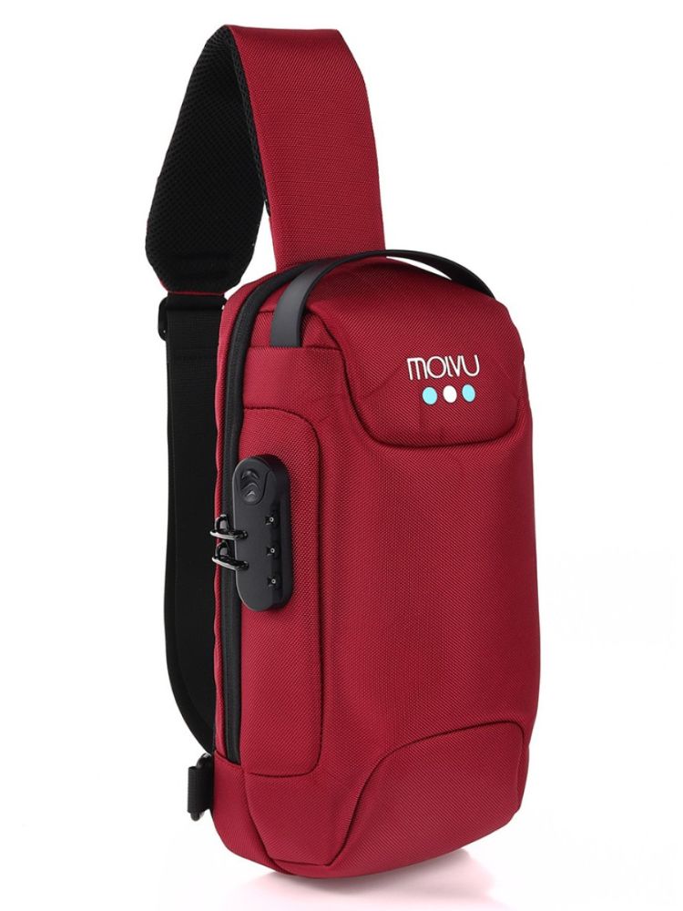 Bolso De Espalda Molvu Go Mini Rojo