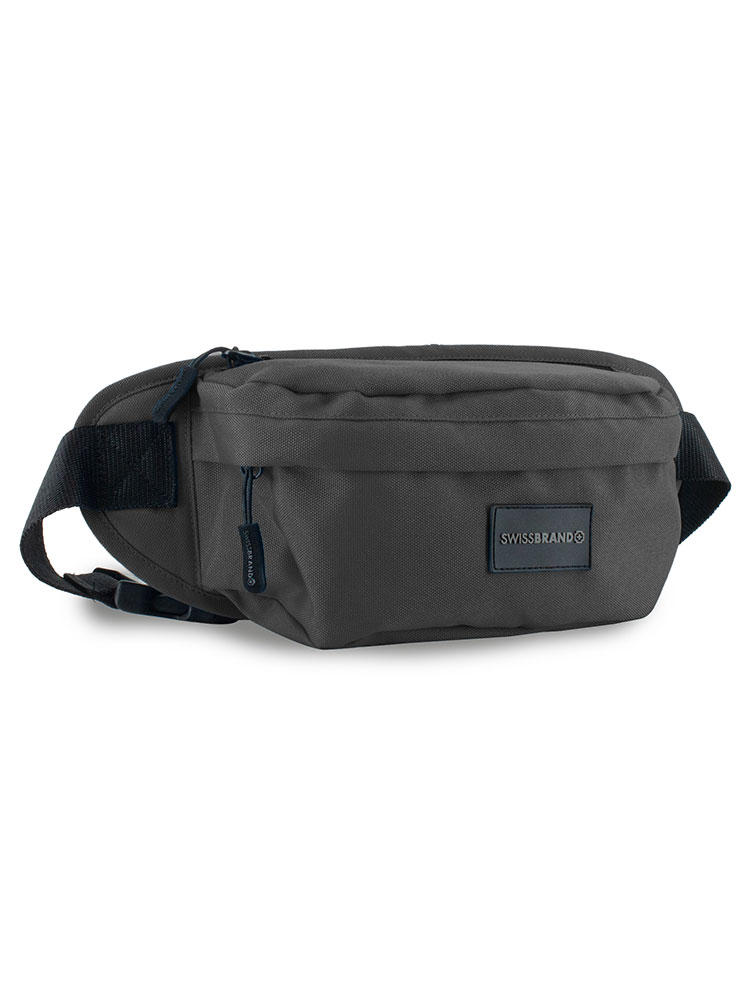 Bolso De Cintura Swissbrand Verdi Dark Grey