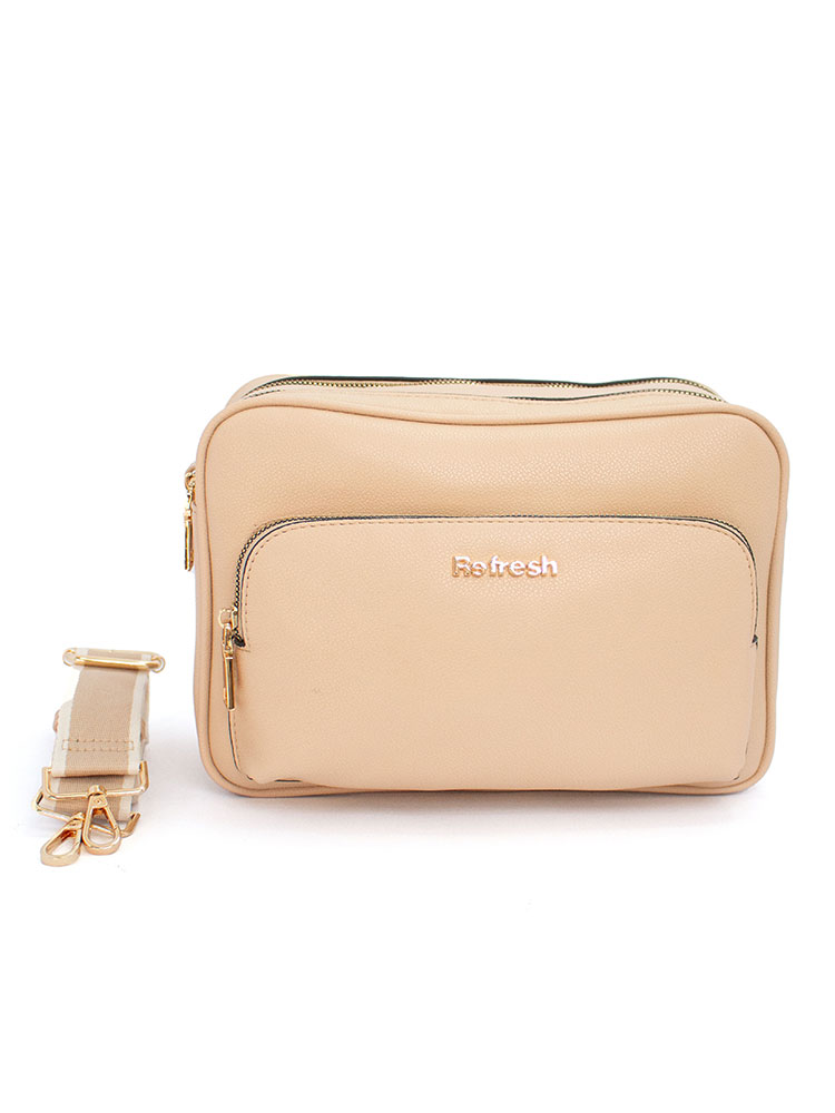Bolso Refresh Tipo Bandolera Colette Beige