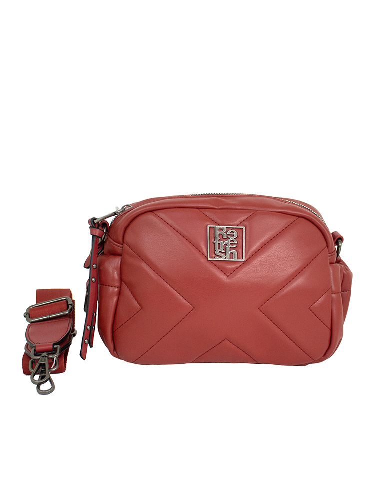 Bolso Refresh Tipo Bandolera Foster Rojo