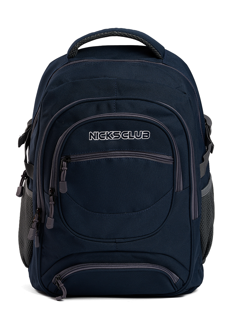Mochila Pin Nicks Club Mynor Azul/Gris 