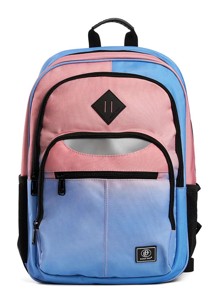 Mochila LB Starter Pack Celeste Rosa
