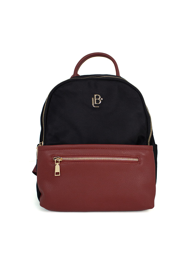 Bolso LB Tipo Mochila Jessica Burdeos