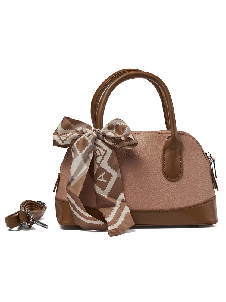 Bolso Madelin Tipo Bandolero Bowling Rosa