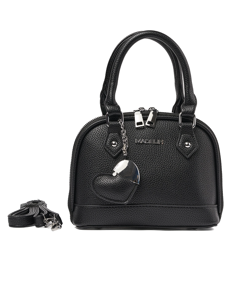 Bolso Madelin Tipo Bandolero Zarita Negro