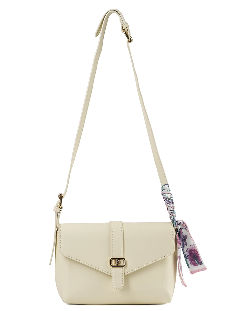 Bolso LB Tipo Bandolero Suzeth Crema