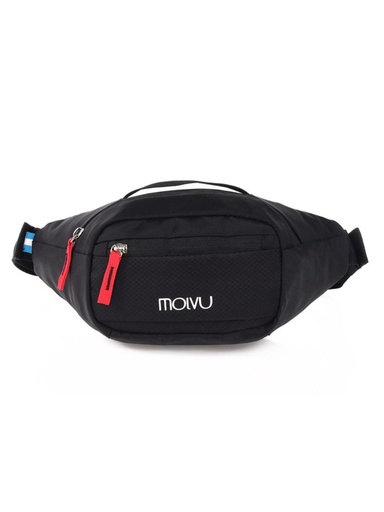 [CANGURO-3] Bolso De Cintura Molvu Negro