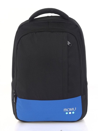 [U2-39] Mochila Molvu U2 Negro Azul